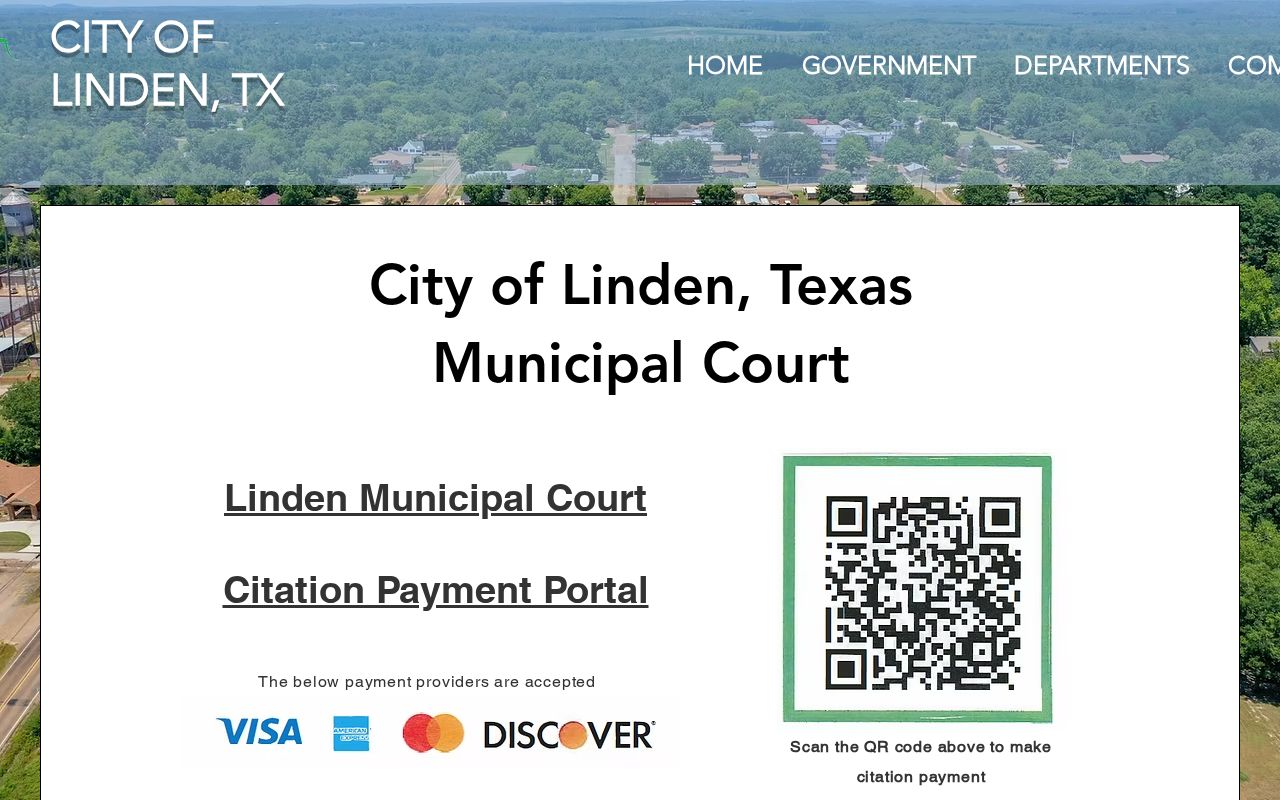 Linden Municipal Court criminal records and clerk information in Cass County
